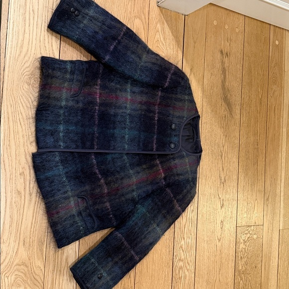 Plaid  Vintage Mohair Women's Jacket 1970’s - Picture 2 of 7